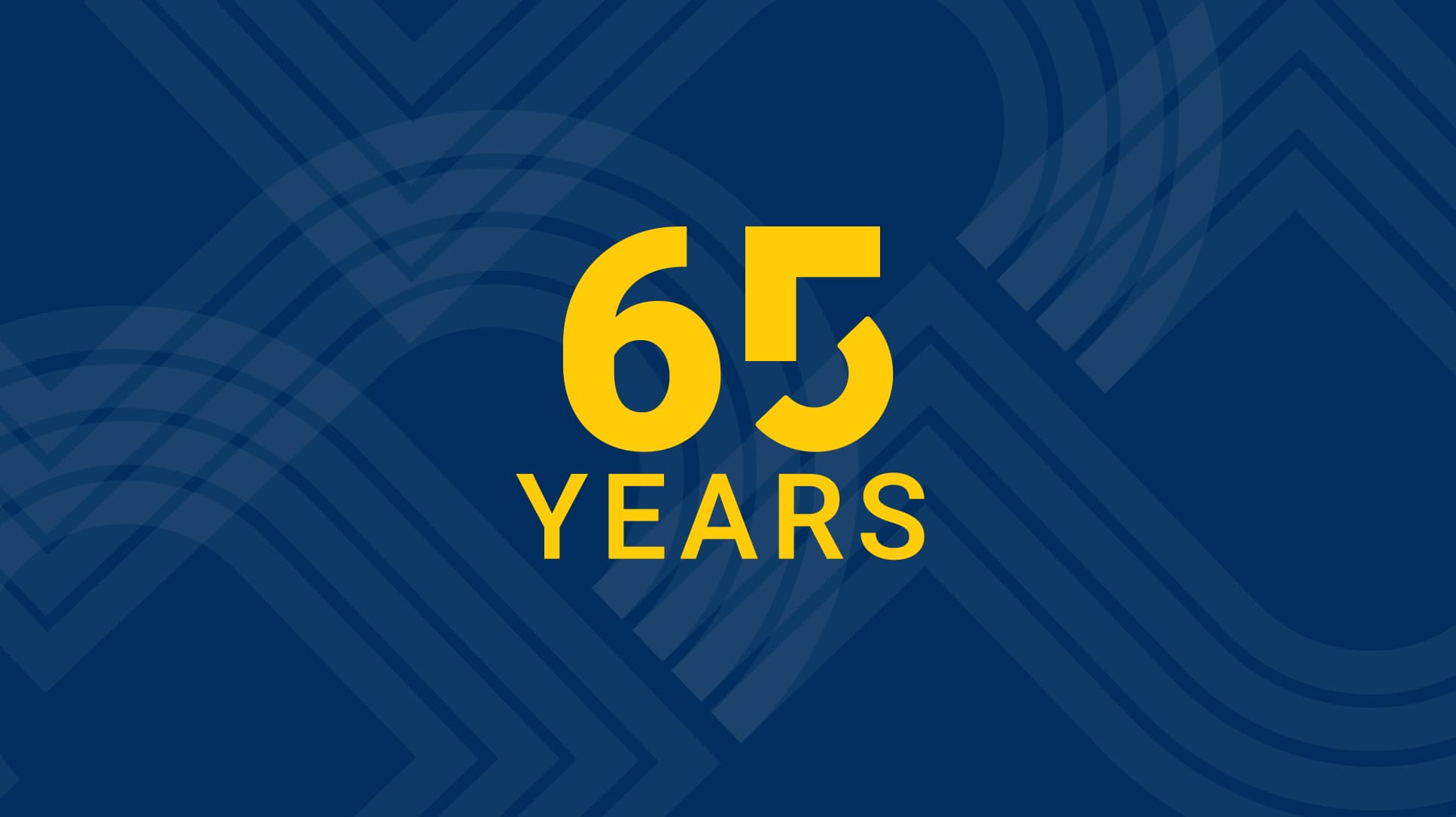 65th anniversary logo